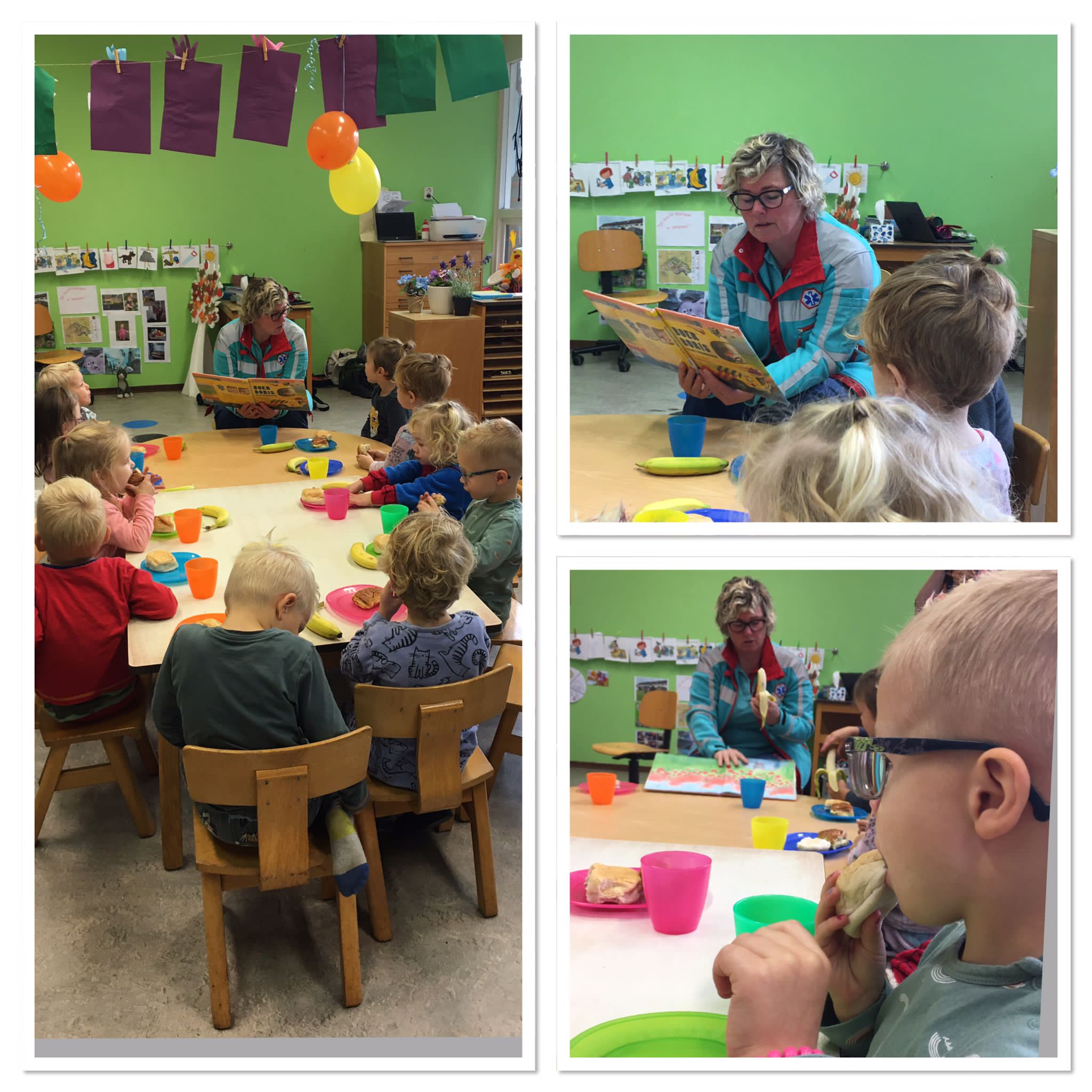 Kinderboekenweek bij peuterspelen Linde