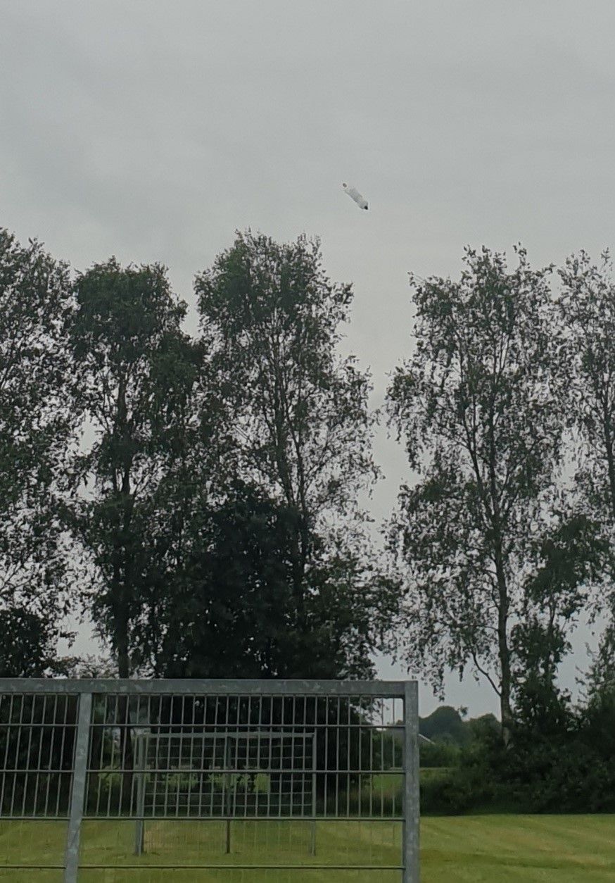 Waterraket schieten