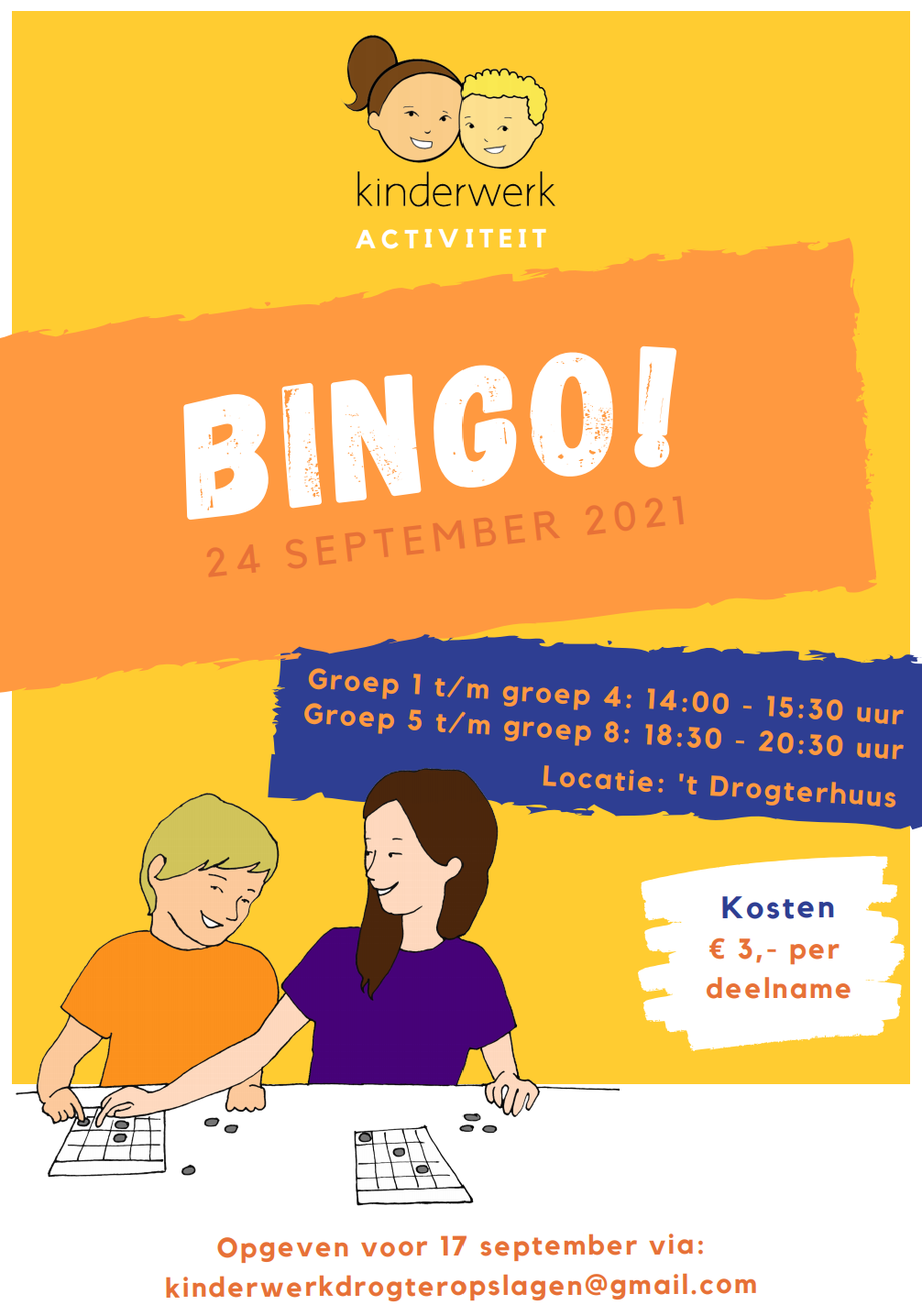 Doe mee met bingo!