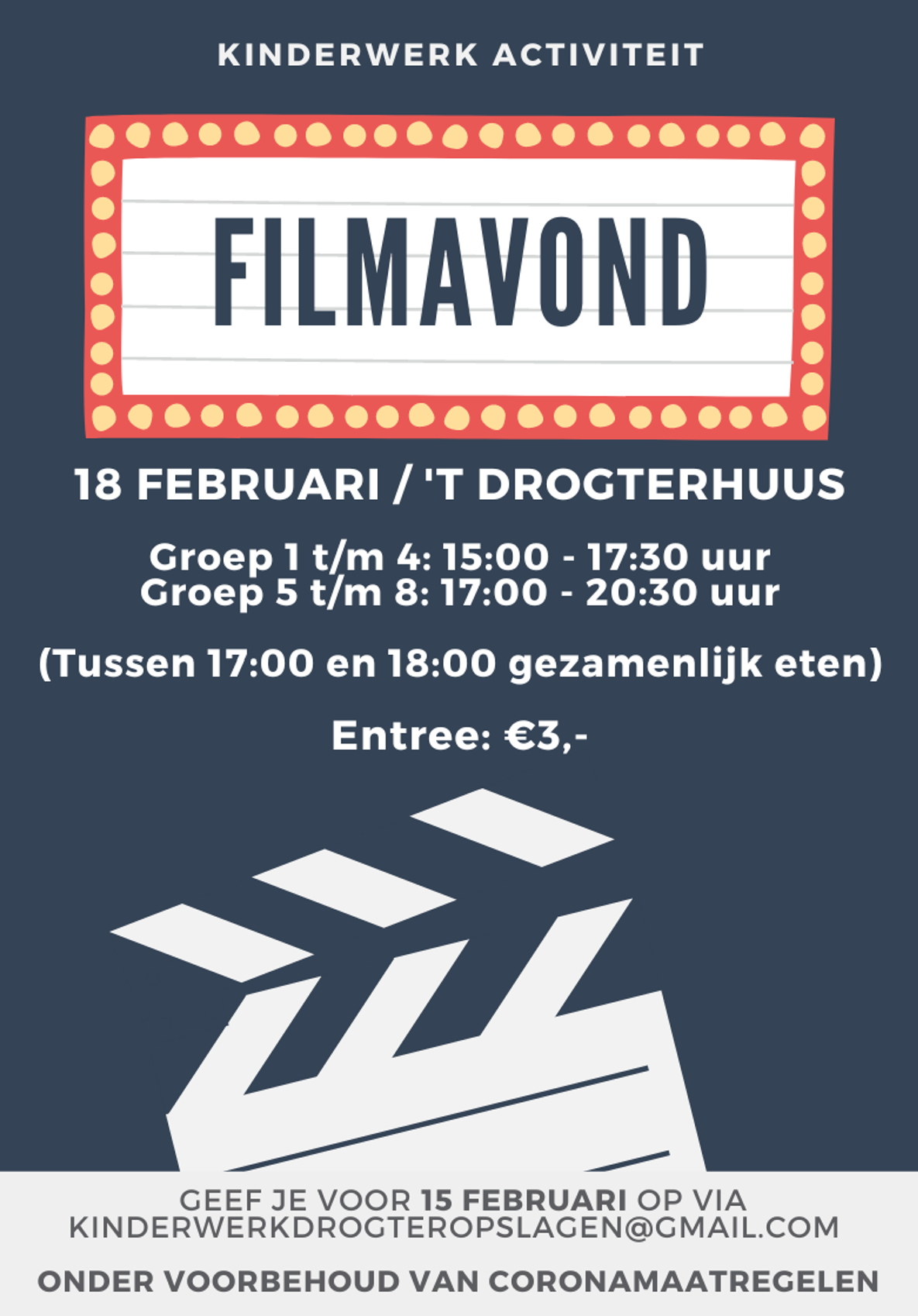 Filmavond in Drogteropslagen